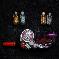 DX Build Driver + 4 Fullbottle Kamen Rider Build Bandai