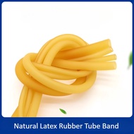 φ1.6-18mm Yellow Natural Latex Rubber Tube High Elastic Rubber Tube Surgical Band