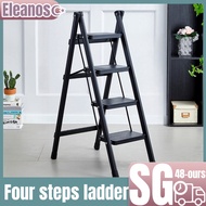 3/4 Steps Folding ladder Multifunctional anti-slip ladder Aluminum Alloy Telescopic Ladder