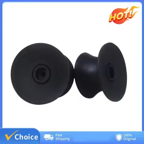 1 Pair 1/4 Inch NAB Hub Optical Shaft Adapters Rubber Nab Hub Reel Recorder Fittings for Studer ReVo