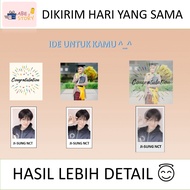 Lenticular Hologram Photo Photocard Printing Services Can Change Pictures 2 Sides CUSTOM Photo Flip 
