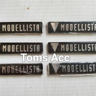 Modellista Emblem for Toyota CHR Alphard Harrier Lexus Voxy bodykit