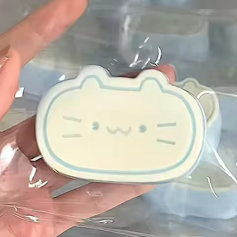 Pudding Cat Mochi Squishy Squeeze Stress Relief Toys For Kids Adult Cheese Kitty Stress Ball Vent To