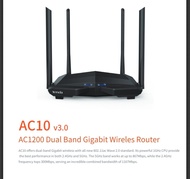 全新WIFI上網router Tenda AC1200(型號AC10)  5G達800Mpbs