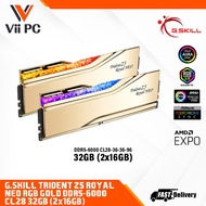 G.SKILL Trident Z5 Royal Neo (DDR5/AMD EXPO) GOLD 6000MHZ / 8000 MHZ / 2X16GB / 2X32GB / 2X48GB GAM