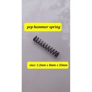 pcp hammer spring 1.2mm x 8mm x 35mm.
