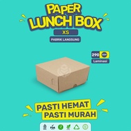Paper Lunchbox Size XS Lunchbox Size XS (LB8K2-8.5x8.5x5)