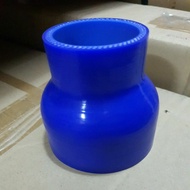 76 - 51 mm 3 - 2 inch 76mm>51mm Silicone Blue Reducer Hose