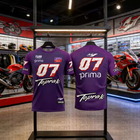 Carreras de Motocicletas Nuevas 26 # Camiseta con estampado de 7 Rider Toprak Razgatlioglu Fan Camis