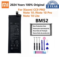100% Original BM52 5260mAh Phone  Xiaomi Mi Note 10 Lite / Note 10 Pro / CC9pro CC9 Pro Replacement 