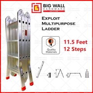 EXPLOIT 11.5 Feet 12 STEPS MULTIPURPOSE LADDER