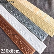 LIZMOLI Wall Skirting Border, Waterproof Door Frame Decoration Wall Stickers,  Self Adhesive Line Sk