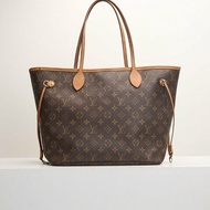 二手Lv neverfull mm老花托特包