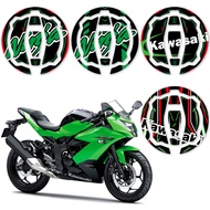 Kawasaki Ninja Fuel Gas Cap Reflective Sticker Motorcycle Fuel Tank Cover Scratch Resistant Protecti