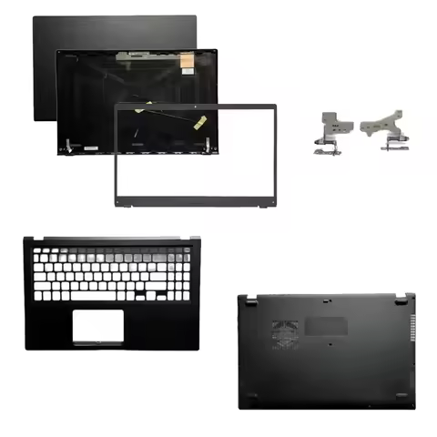 Replacement Cases For ASUS F1500E D515D M515U Laptop Top Cover/Front Frame/Upper/Lower Cover hinges 