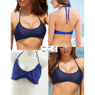 Women's Bikini Bra Without Wire Without Foam Plain Pattern COS size 30B 32B 34B 34C 36C Underwear CO