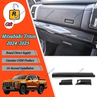 【Mitsubishi Triton 2024-2025】Carbon Fiber Center Console Trim GLS GLX GL AT Premium AT GL MT GL Car 