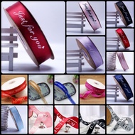 1 METER SATIN RIBBON 🎀#just for you#sweetlove#Best wishes for you#I love you ❤#happy birthday#happy 