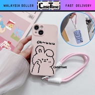 Oppo A3 A5 Pro A98 4G 5G fon sarung beruang arnab rabbit bear tpu soft case casing cover 手机壳