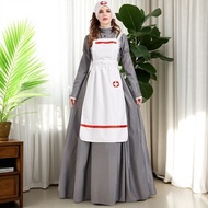 19th Century European Nurse Costume Florence Nightingale Halloween Carnival