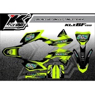 Klx BF DECAL / KLX BF DECAL / BF CUSTOM DECAL-KANAYA0301