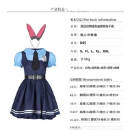 Adult Zoo-Themed Judy Hopps Costume for Festivals and Play