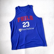 2025 Philadelphia 76ers James Jersey, Training Vest, V-Neck American Quick-Dry Sleeveless Basketball