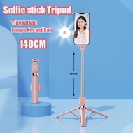Topspot Tongsis Selfie Stick Tripod Bluetooth Remote Shutter 7 kunci Selfie Stick Mini Remot Wireles