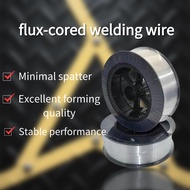 One Roll E71T-GS Flux Core Welding Wire 0.8mm 500g Gasless Self Shielded MIG Wire Low Splatter Carbo