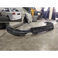 Saga FLX FL Promote Rear Skirt Pu Bodykit Belakang Skirt Lip Pu material Proton