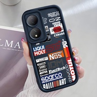 Casing hp for VIVO Y100 5G Y200 4G Y200 5G Y300 5G T2 5G hp Casing casing pattern icon Brand tekking