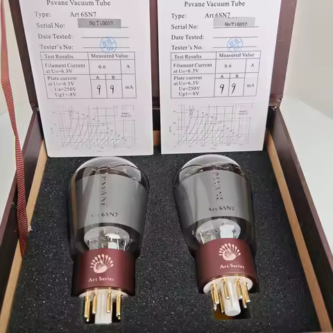 PSVANE ART 6SN7 Vacuum Tube HIFI Audio Valve Upgrade 6SN7 CV181 6N8P 6H8C 6SN7GT 5692 Electron Tube 