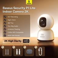 Baseus P1 Lite Smart Camera Security Indoor 2K CCTV 2MP 360 Pa Night Vision Motion Detection V380 Pr