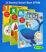 3 Books/Set Evan Moor Smart Start STEM English Enlightenment Textbook Workbook Exercise Early Educat