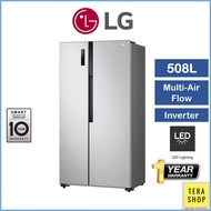 LG GC-B507PQAM 508L Side by Side Inverter Refrigerator Peti Sejuk Fridge