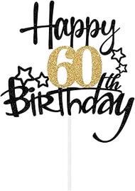 Cake Decoration 60th Birthday Man Cake Topper 60th Birthday Cake Decoration 60th Birthday Woman Man 
