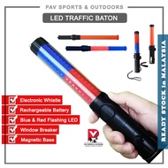 Traffic Signal LED Light Baton Emergency Torchlight Rechargeable Type Roadside Safety Construction S