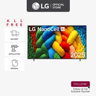 [New] [Online Exclusive] [Pre-Order] LG NanoCell AI NANO80A 4K Smart TV (2025) | α7 AI Processor 4K 