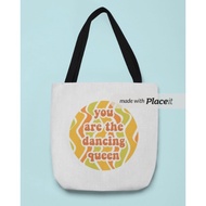 Dancing Queen Canvas Tote Bag