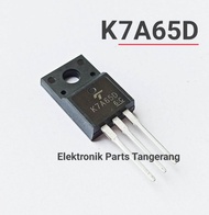 Fet K7A65D Fet tv polytron K 7A65 D MOSFET 7A65D FET 7A65D