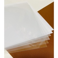 [SG Seller] printable Non-printable White Frosted Transparent Shrink Plastic for Drawing Printing