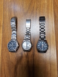 (數十年唔知價，自出合理價高者得)  精工Seiko" 5號仔"."6308-8030"."7T92-0CC0"等舊錶數隻