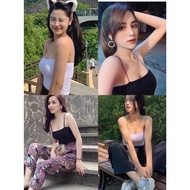 Smooth Crochet Vermicelli 2-String Shirt - Black and White 2-String Shirt Ship