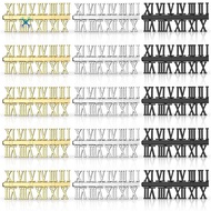 15 Pieces Clock Numerals Kit DIY Digital Clock Numbers Clock Hands Replacement Parts Clock Accessori