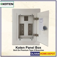 ♞,♘,♙,♟KOTEN Panel Board / Box Bolt On 4, 6, 8, 10, 12 Branches