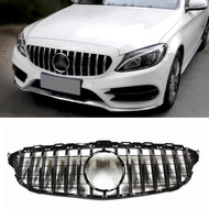 Car Front Grill Grille Upper Bumper Hood For Mercedes Benz W205 C CLASS C200 C250 C350 C43 AMG 2014