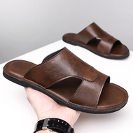 Men Sandals Driving High-End Retro Cover Foot 2025 Summer Plus Size Fashion Sandals Roman Sandals I3