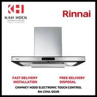 RINNAI RH-C91A-SSVR CHIMEY HOOD ELECTRONIC TOUCH CONTROL - 1 YEAR MANUFACTURER WARRANTY + FREE DELI