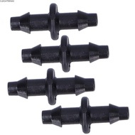 CLEIGHTEEN8H 200PCS 2‑Way Hose Connector, 2-Way 4/7mm Hose Straight Hose Adapter, Durable Anti-Leak 