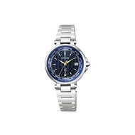 [Citizen] watch cross sea basic collection eco-drive radio watch Happy Flight pair limited model world limited 2,500 pieces EC1010-57L ladies silver